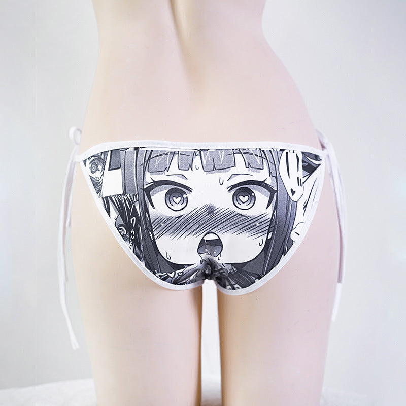 Anime Print Panties for Trans Women detail image 1