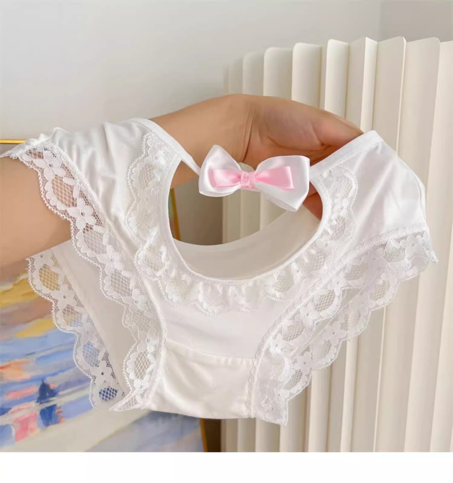 Bow Maid Panties for Trans Women detail image 6