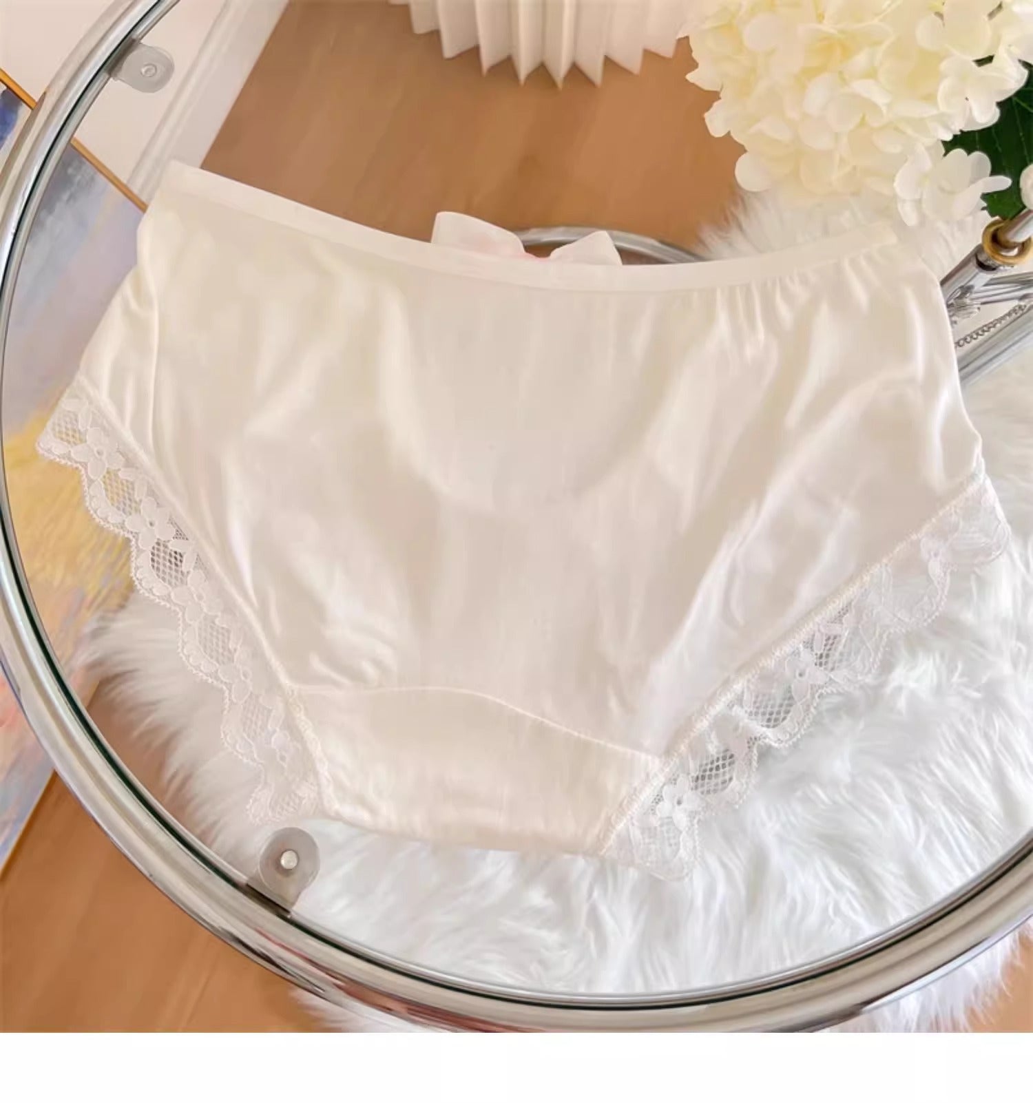 Bow Maid Panties for Trans Women detail image 7