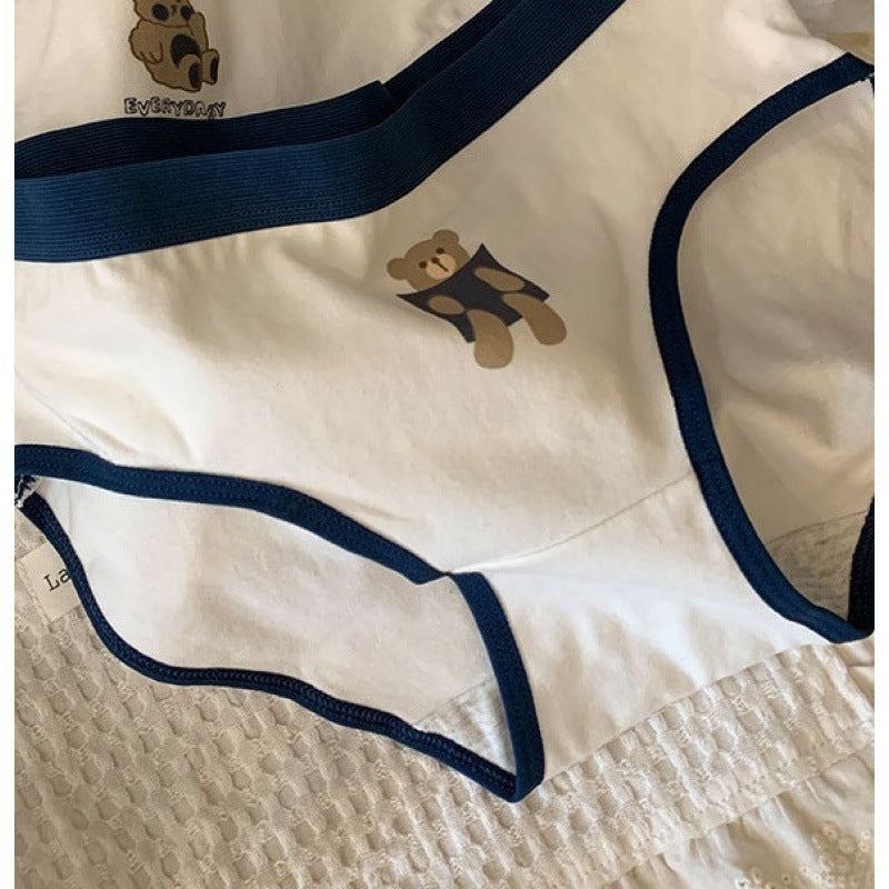 Cotton Bear Print Panties for Trans Women detail image 5