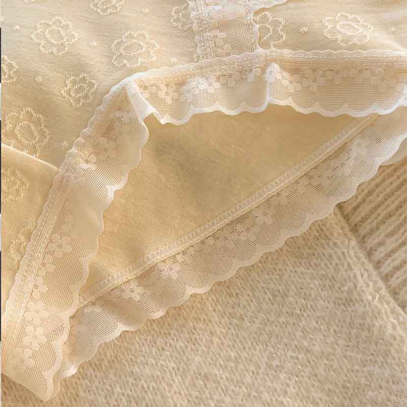 Cotton Flower Print Panties for Trans Women detail image 9
