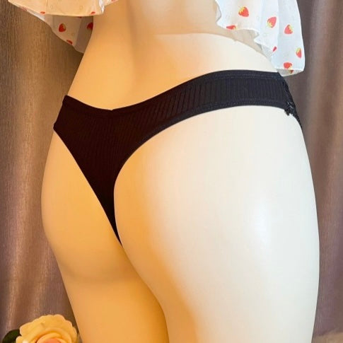 Cotton with Lace Cameltoe Panties for Trans Women detail image 3