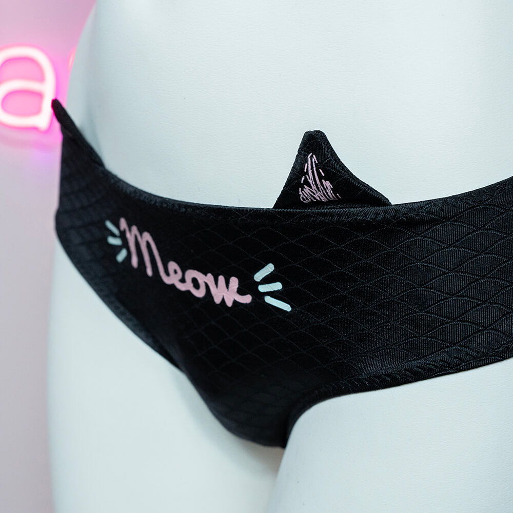 Cute Cat Ear Panties for Trans Women detail image 4