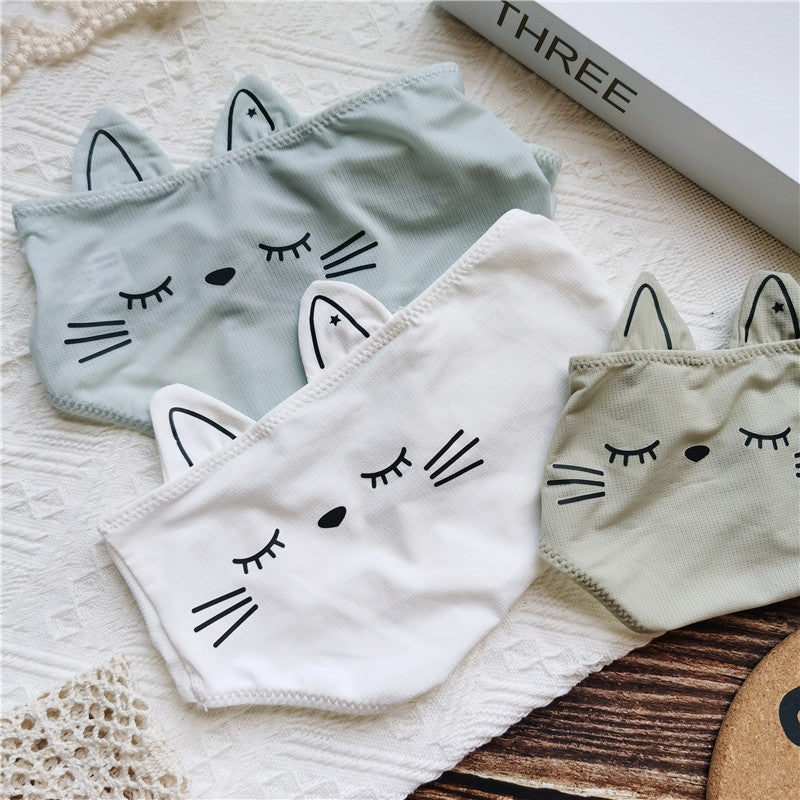 Cute Cat Panties with Ears for Trans Women detail image 1