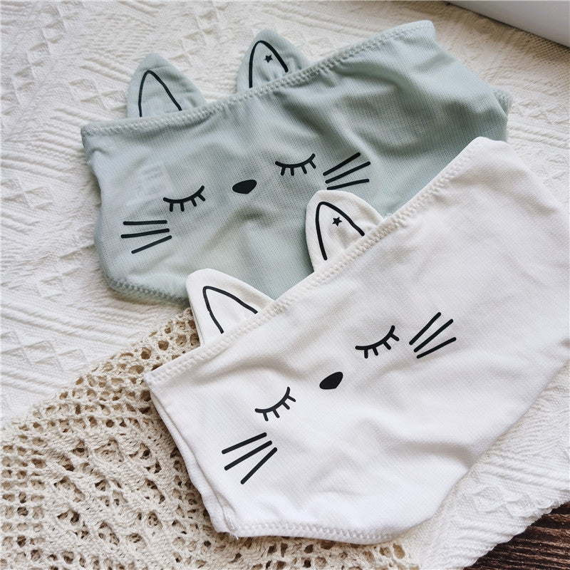 Cute Cat Panties with Ears for Trans Women detail image 3