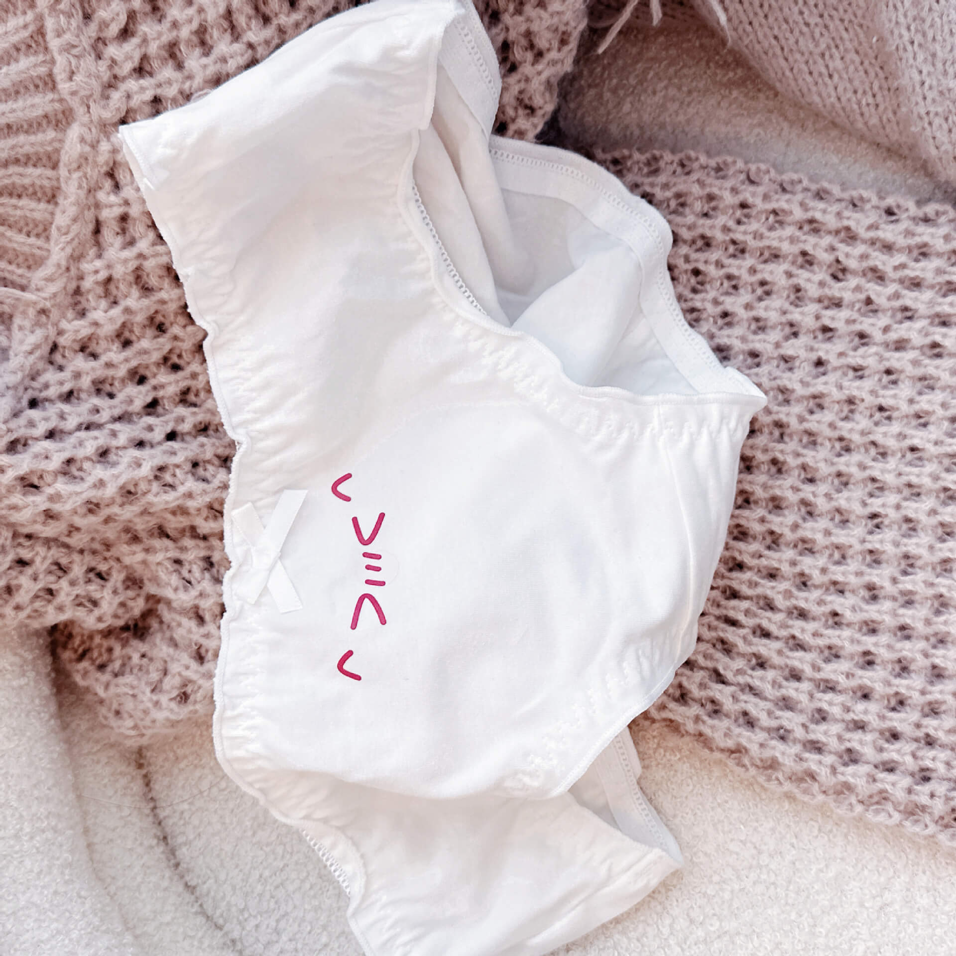 Cute Kaomoji Panties for Trans Women detail image 12