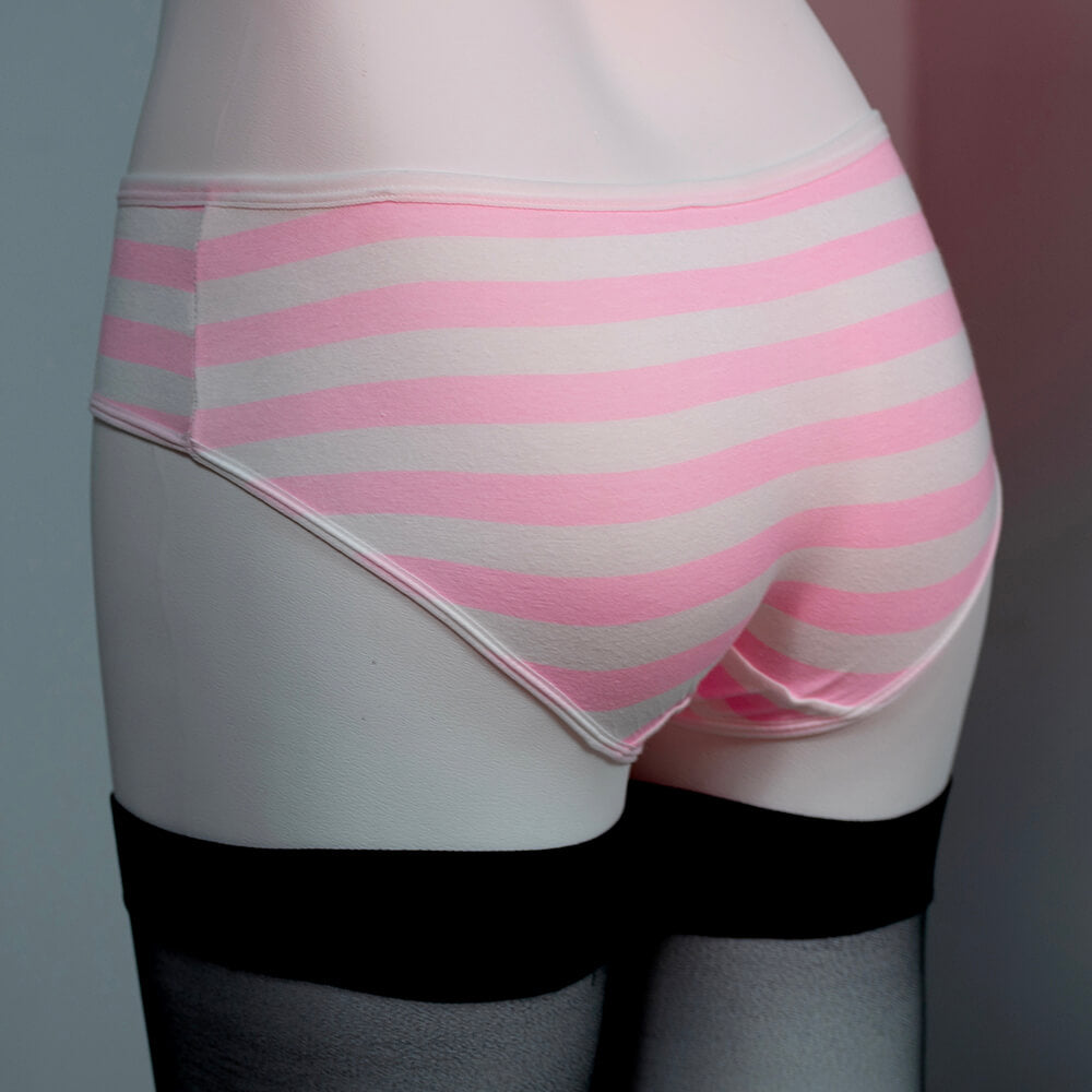 Cute Stripe Panties for Trans Women detail image 4