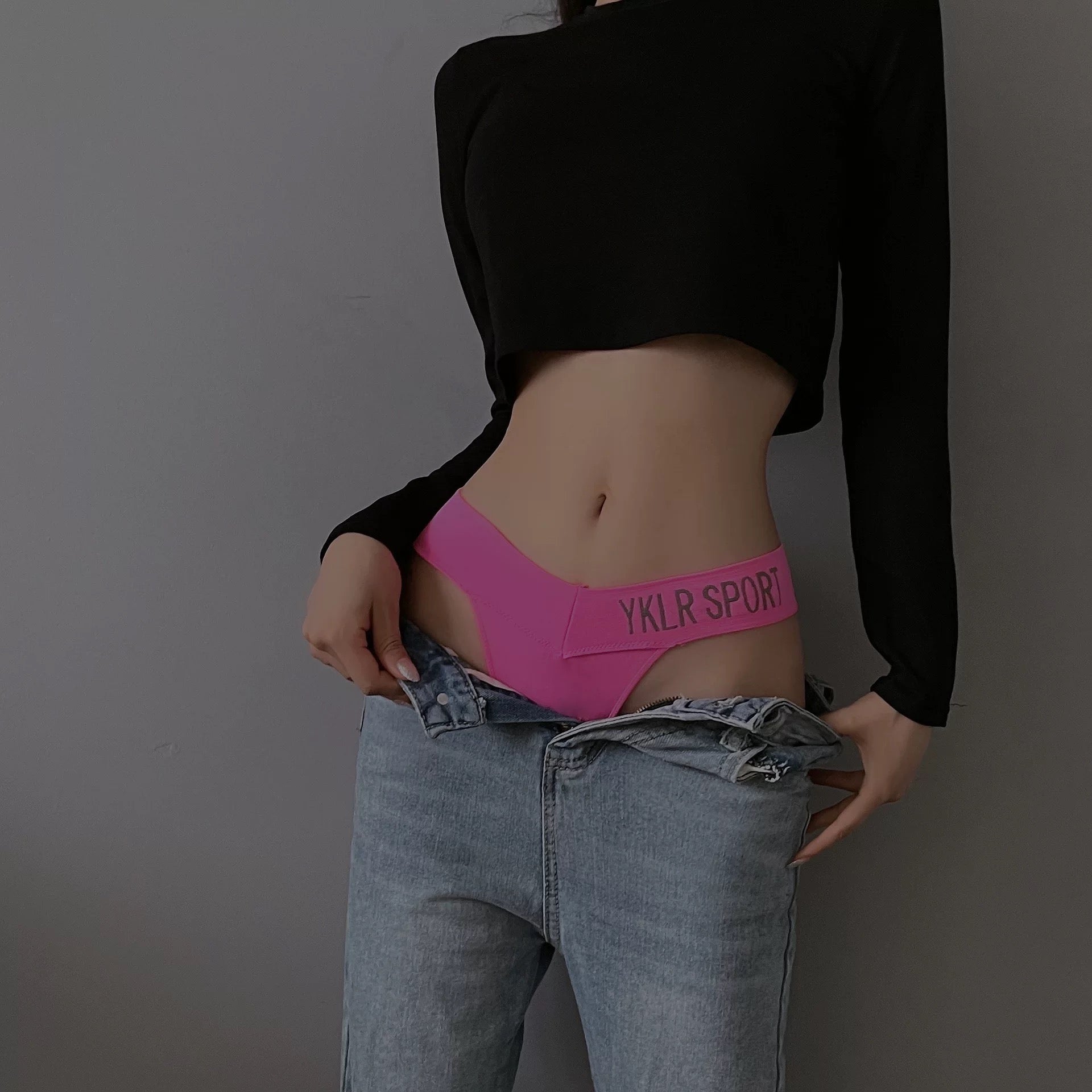 Fashion Sport Thong Panties for Trans Women detail image 7