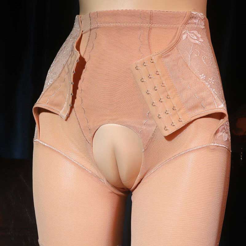 High Waist Corset Boyshort Camel Toe Panties for Trans Women detail image 5