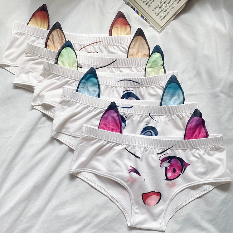 Kawaii Anime Panties for Trans Women detail image 9
