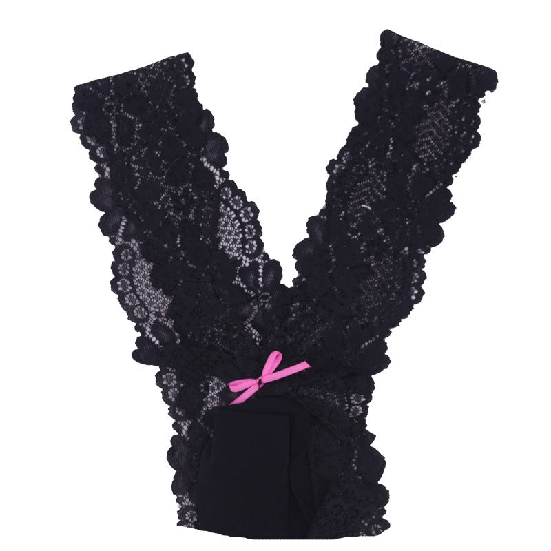 Lace Sexy Thong for Trans Women detail image 6