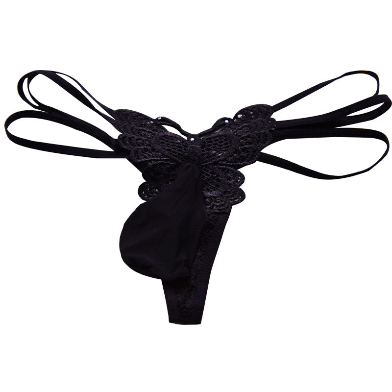 Low Waist Butterfly Thong for Trans Women detail image 5