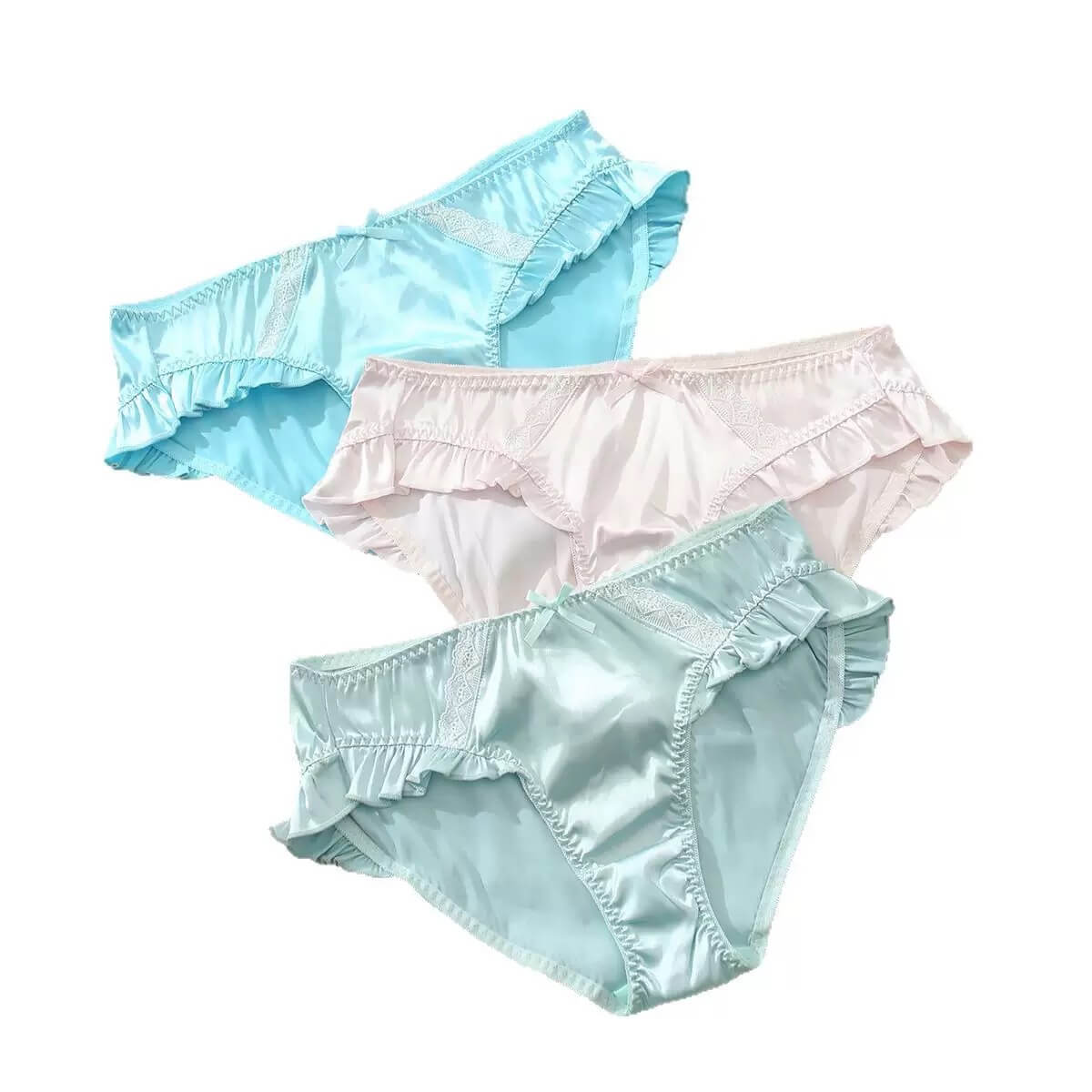 Plus Size Feminine Ruffled Panties for Trans Women detail image 8