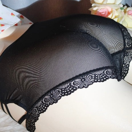 Sexy Camel Toe Boyshort Panties with Bell for Trans Women detail image 2
