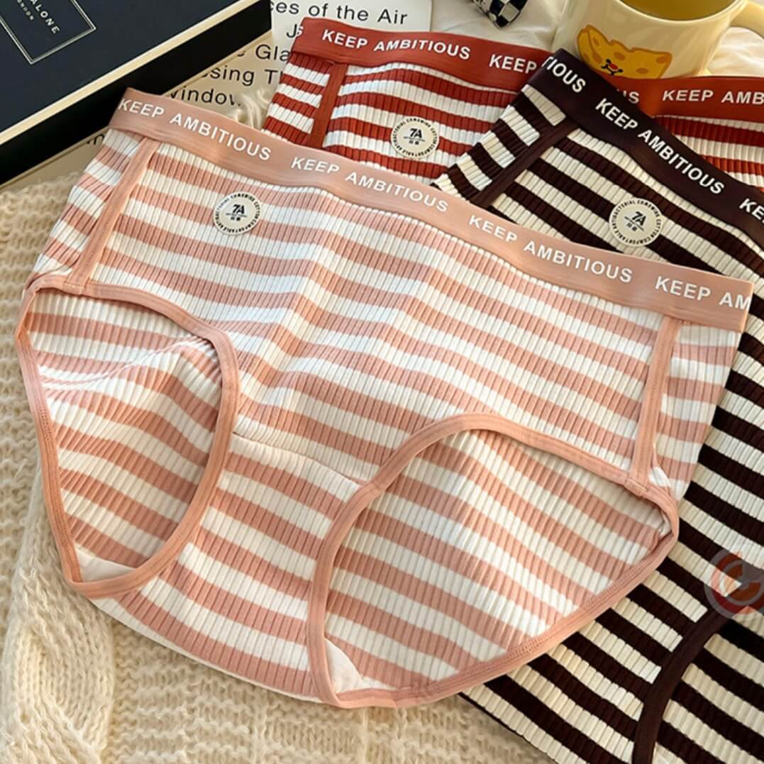 Striped Panties for Trans Women detail image 1