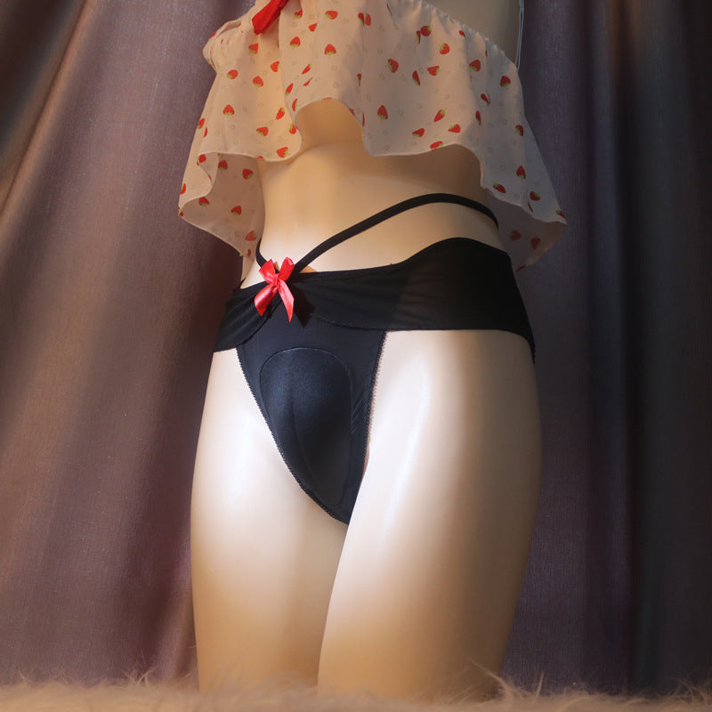 Sweet Double Strapped Tucking Gaff Panties for Trans Women detail image 1