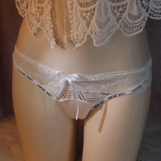 Sweet Lace Camel Toe Panties for Trans Women detail image 6
